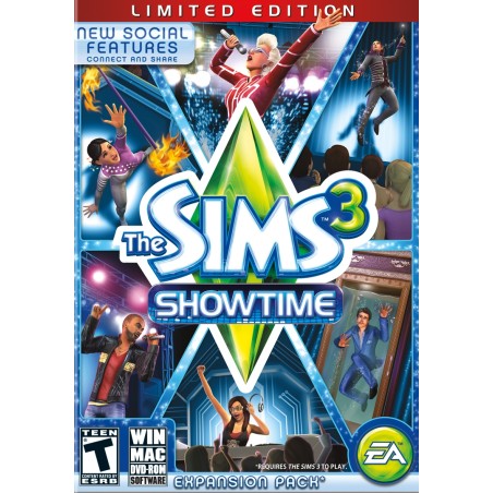 The Sims 3 + Showtime DLC EA Kod Klucz