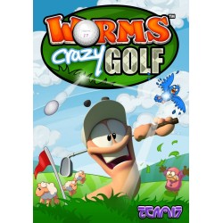 Worms Crazy Golf PC Steam Kod Klucz