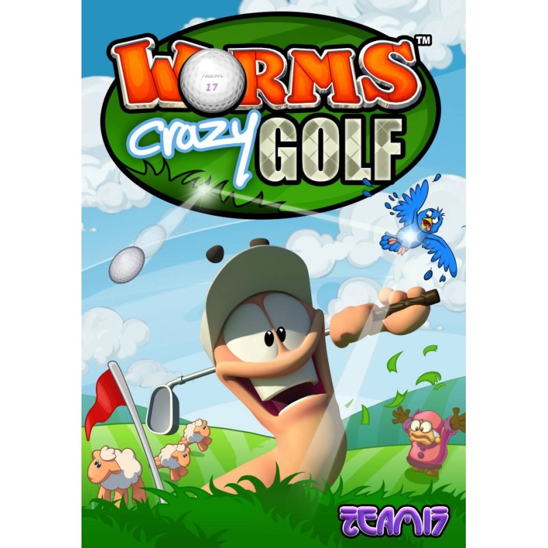 Worms Crazy Golf PC Steam Kod Klucz