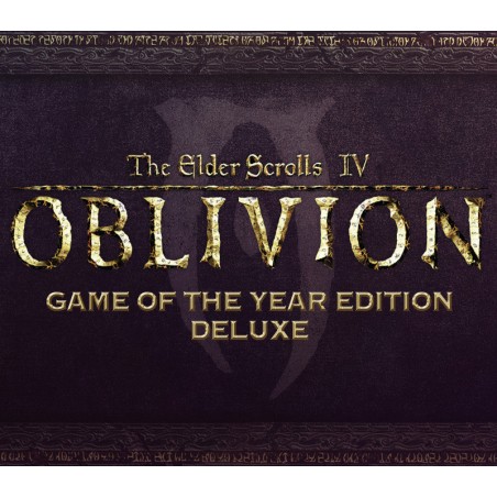 The Elder Scrolls IV  Oblivion GOTY Edition Deluxe Steam Kod Klucz
