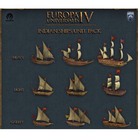 Europa Universalis IV   Indian Ships Unit Pack DLC PC Steam Kod Klucz