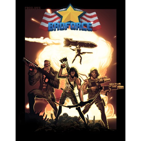 Broforce PC GOG Kod Klucz