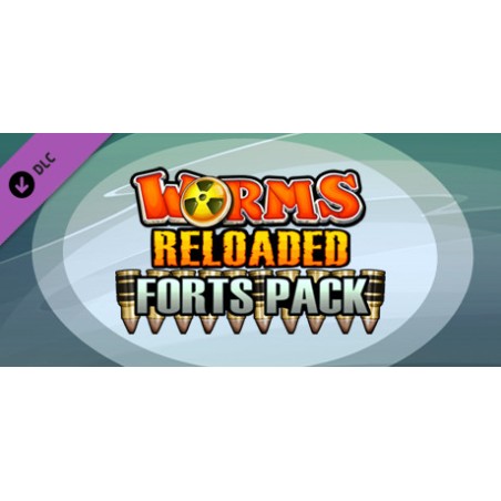 Worms Reloaded   Forts Pack DLC PC Steam Kod Klucz