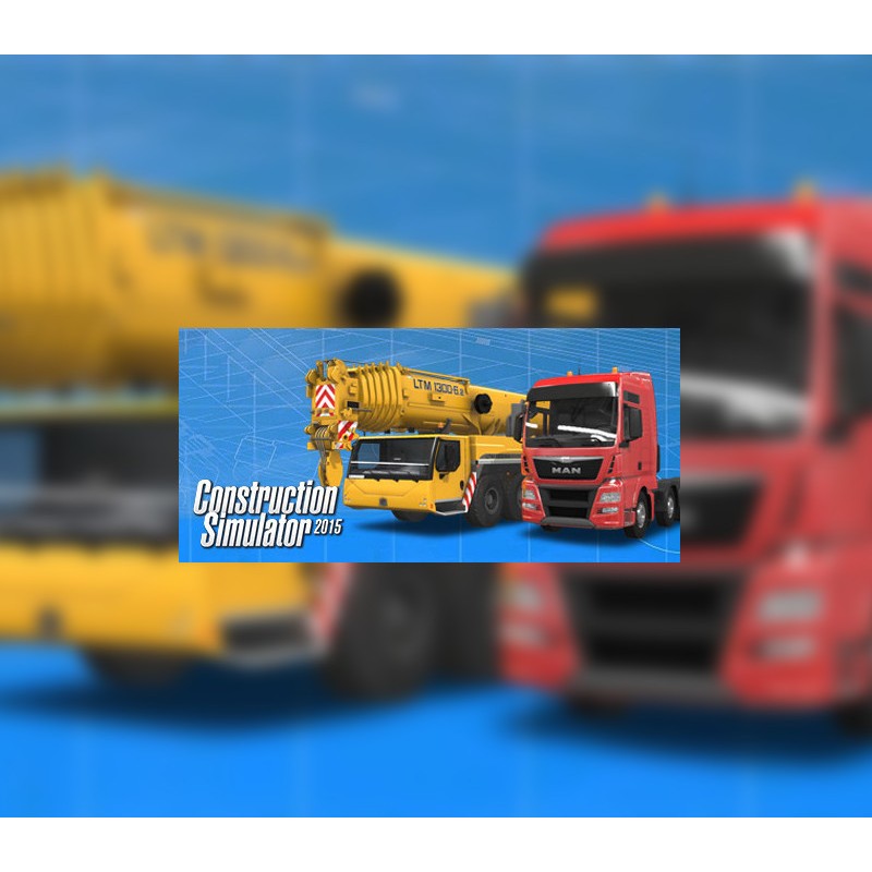 Construction Simulator 2015   Liebherr LTM 1300 6.2 DLC PC Steam Kod Klucz