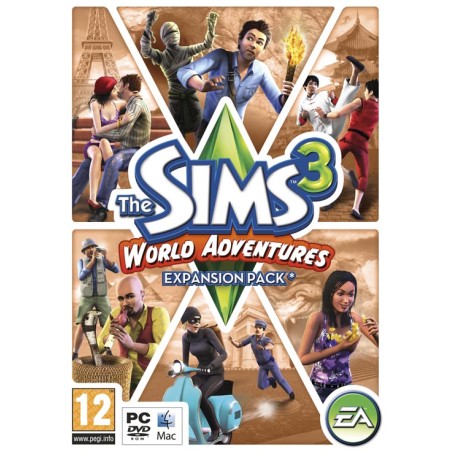 The Sims 3   World Adventures DLC EA Kod Klucz