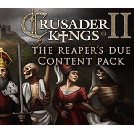 Crusader Kings II   The Reapers Due Content Pack DLC PC Steam Kod Klucz