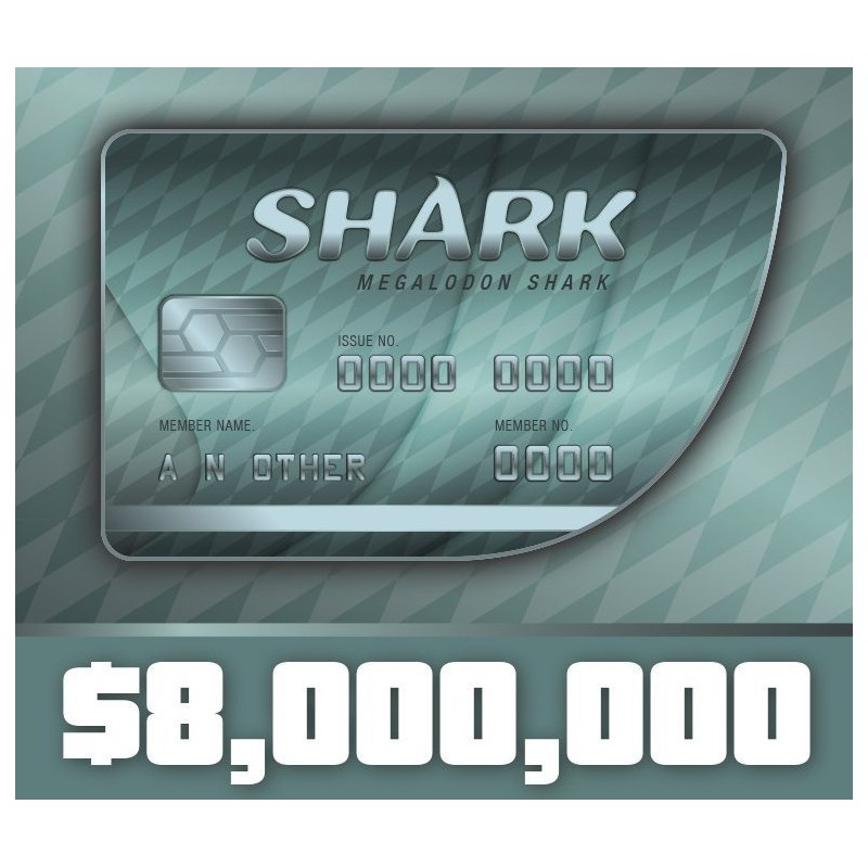 Grand Theft Auto Online   $10,000,000 Megalodon Shark Cash Card XBOX One Kod Klucz