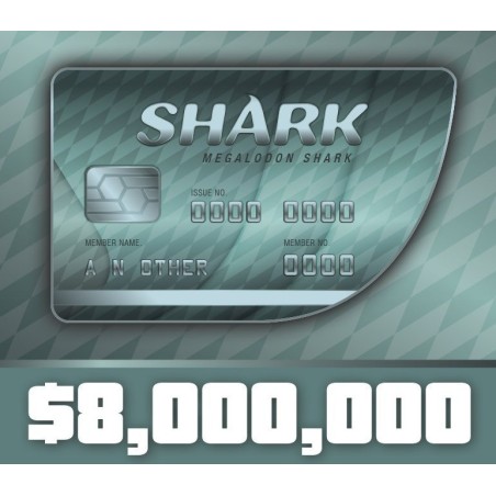 Grand Theft Auto Online   $10,000,000 Megalodon Shark Cash Card XBOX One Kod Klucz
