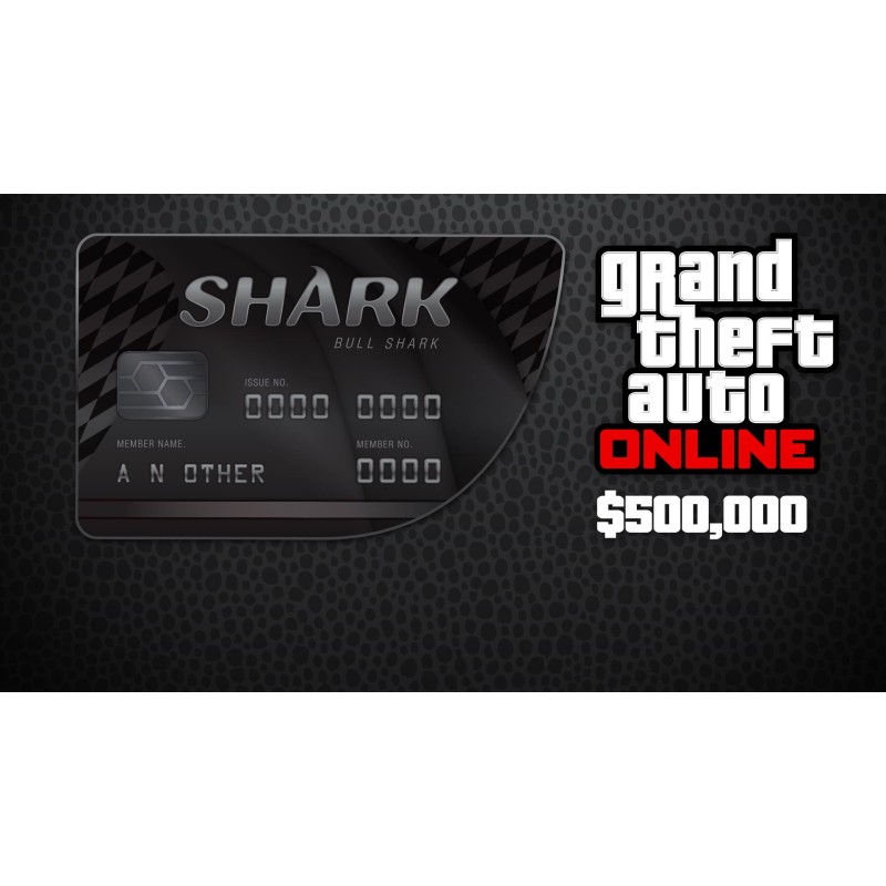 Grand Theft Auto Online   $600,000 Bull Shark Cash Card XBOX One Kod Klucz