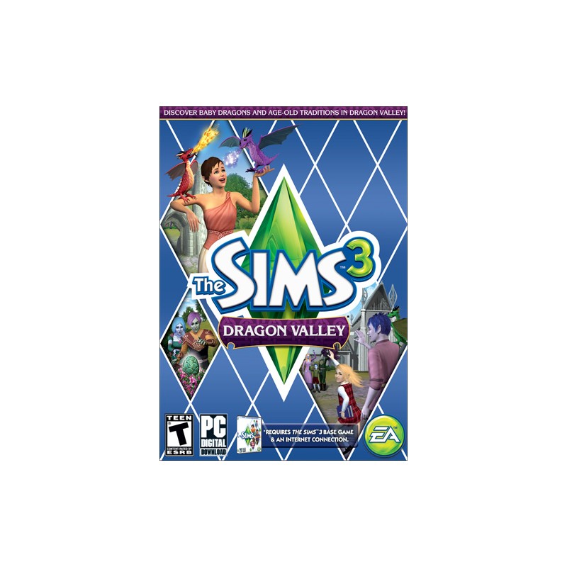 The Sims 3   Dragon Valley DLC EA Kod Klucz