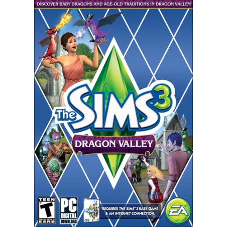 The Sims 3   Dragon Valley DLC EA Kod Klucz