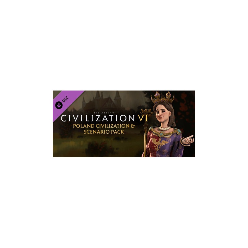 Sid Meiers Civilization VI   Poland Civilization and Scenario Pack DLC PC Steam Kod Klucz