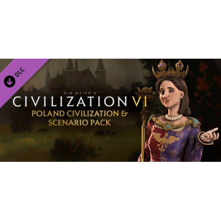 Sid Meiers Civilization VI   Poland Civilization and Scenario Pack DLC PC Steam Kod Klucz