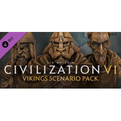Sid Meiers Civilization VI   Vikings Scenario Pack DLC Steam Kod Klucz