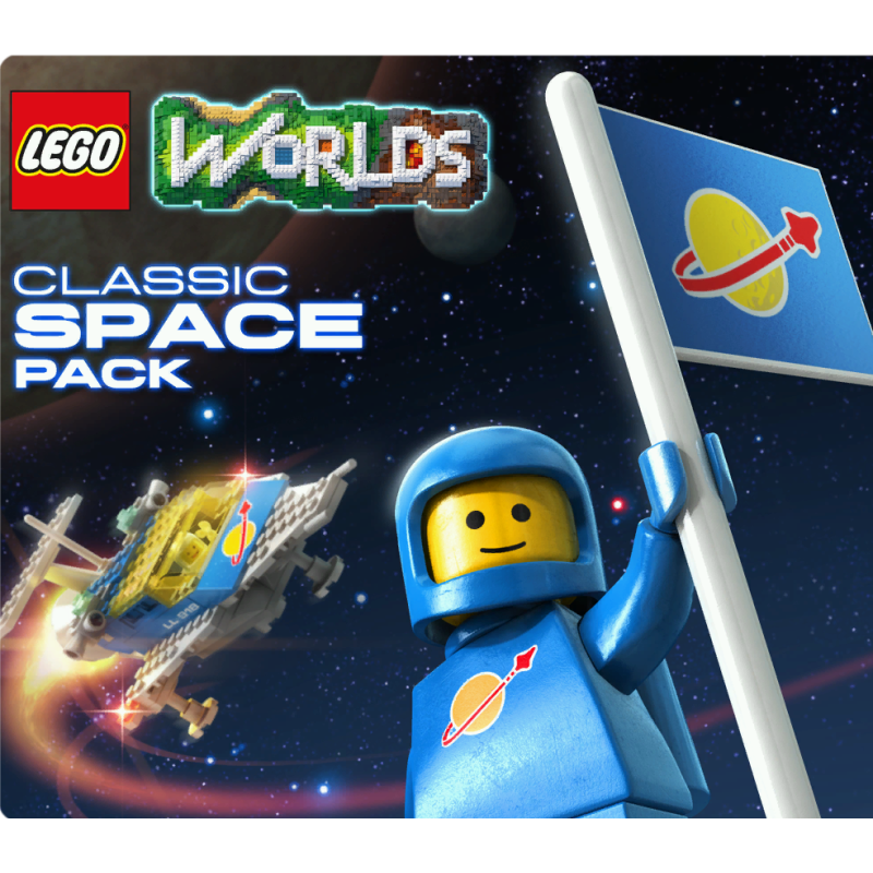 LEGO Worlds   Classic Space Pack DLC PC Steam Kod Klucz