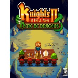 Knights of Pen and Paper 2   Here Be Dragons DLC Steam Kod Klucz