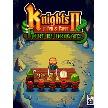 Knights of Pen and Paper 2   Here Be Dragons DLC Steam Kod Klucz