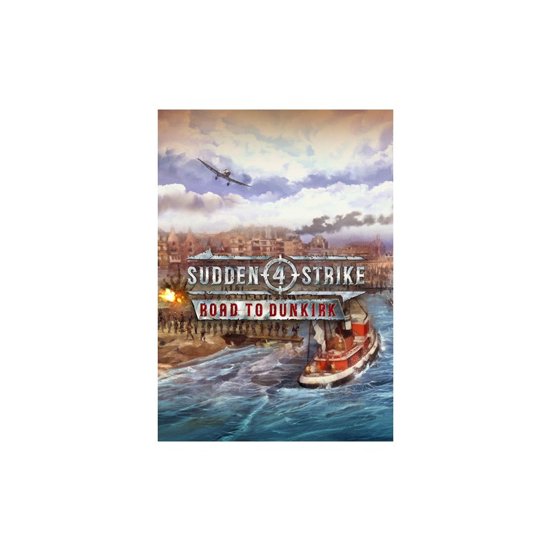 Sudden Strike 4   Road to Dunkirk DLC PC Steam Kod Klucz