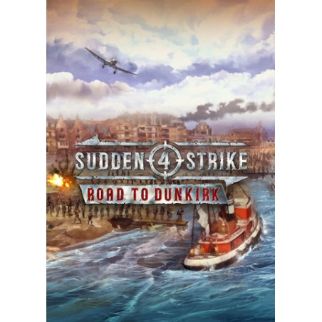 Sudden Strike 4   Road to Dunkirk DLC PC Steam Kod Klucz