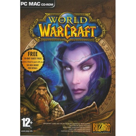 World of Warcraft 30 DAYS Pre Paid Time Card