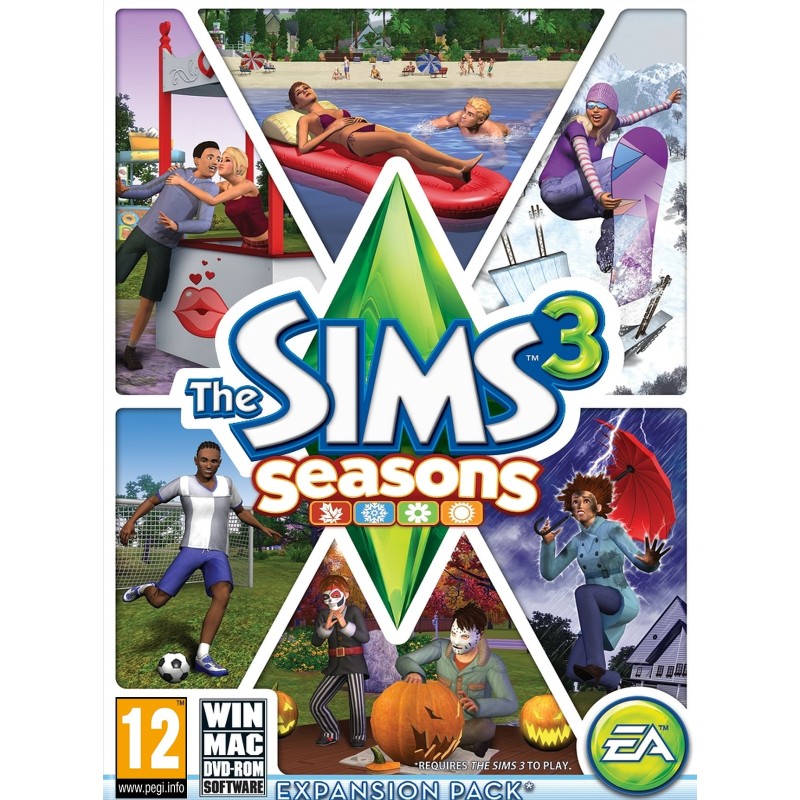 The Sims 3   Seasons Expansion Pack EA Kod Klucz