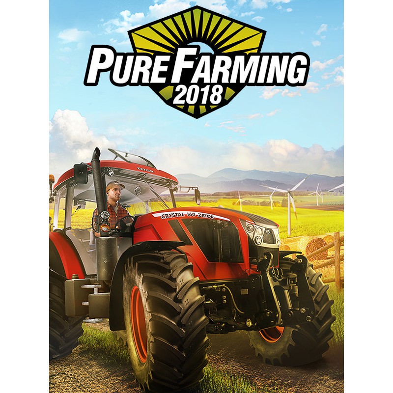 Pure Farming 2018 + Preorder Bonuses PL/HU Languages Only Steam Kod Klucz