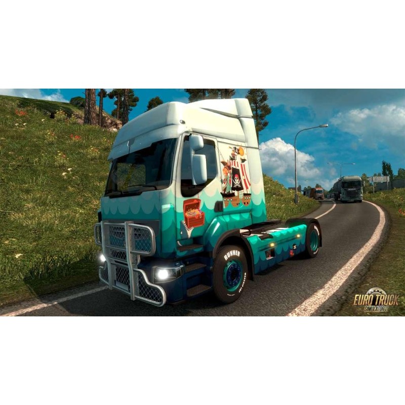 Euro Truck Simulator 2   Pirate Paint Jobs Pack Steam Kod Klucz