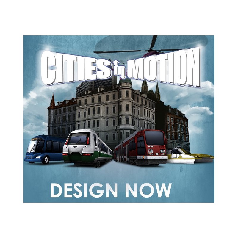 Cities in Motion   Design Now DLC PC Steam Kod Klucz