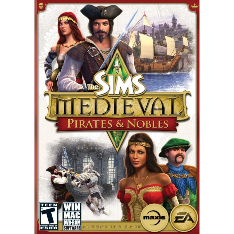 The Sims Medieval   Pirates and Nobles DLC EA Kod Klucz