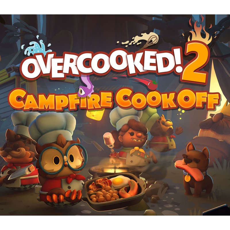 Overcooked! 2   Campfire Cook Off DLC PC Steam Kod Klucz