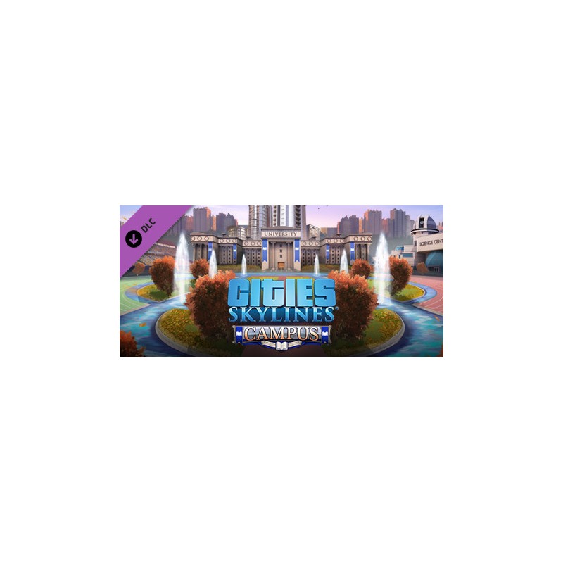 Cities  Skylines   Campus DLC Steam Kod Klucz