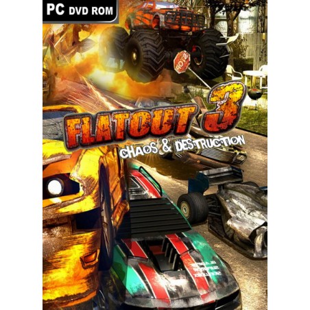 Flatout 3  Chaos and Destruction Steam Kod Klucz