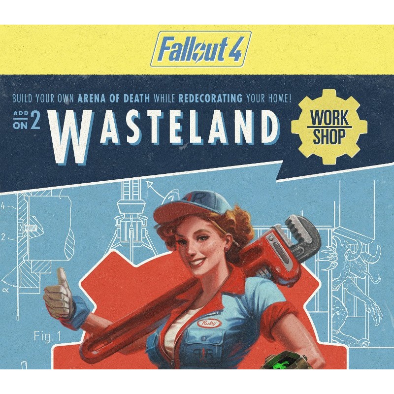 Fallout 4   Wasteland Workshop DLC   PC Steam Kod Klucz