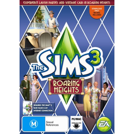 The Sims 3   Roaring Heights DLC EA Kod Klucz