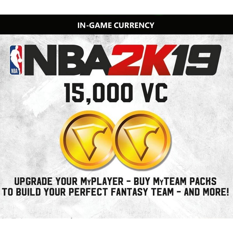 NBA 2K19   15,000 VC Pack DLC XBOX One Kod Klucz