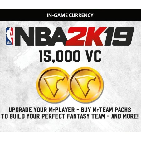 NBA 2K19   15,000 VC Pack DLC XBOX One Kod Klucz