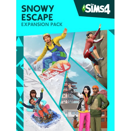 The Sims 4   Snowy Escape DLC PC EA Kod Klucz