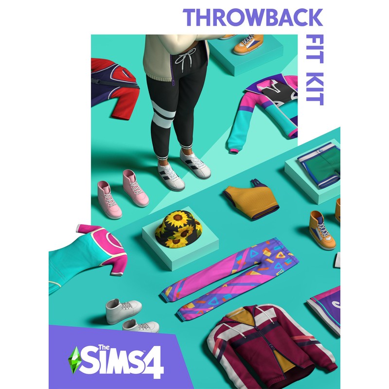 The Sims 4   Throwback Fit Kit DLC PC EA Kod Klucz