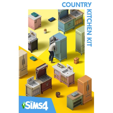 The Sims 4   Country Kitchen Kit DLC PC EA Kod Klucz