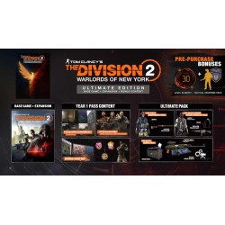 Tom Clancy’s The Division 2 Warlords of New York Ultimate Edition   Ubisoft Connect Kod Klucz