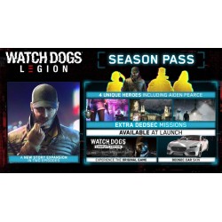 Watch Dogs  Legion   Season Pass DLC XBOX One / Xbox Series X|S Kod Klucz