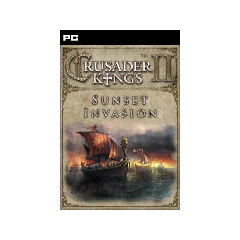 Crusader Kings II   Sunset Invasion DLC PC Steam Kod Klucz
