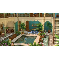 The Sims 4   Courtyard Oasis Kit DLC PC EA Kod Klucz