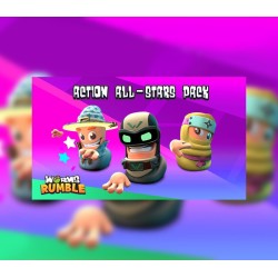 Worms Rumble   Action All Stars Pack DLC   PS4 Kod Klucz