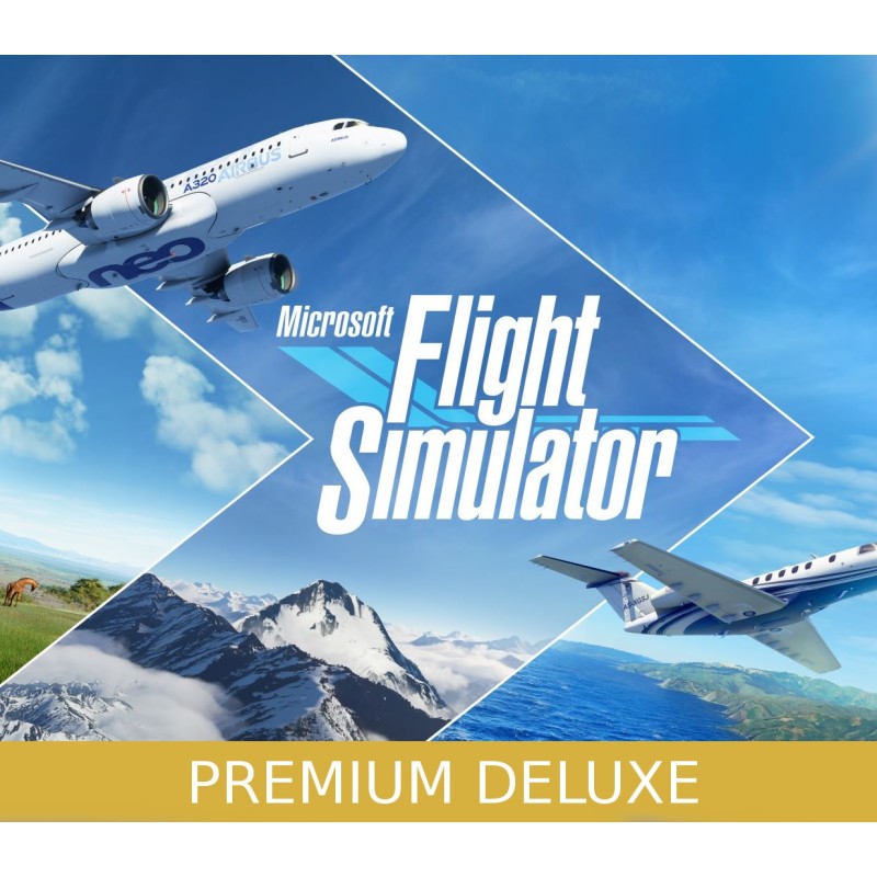 Microsoft Flight Simulator Premium Deluxe Bundle Xbox Series X|S / Windows 10 Kod Klucz