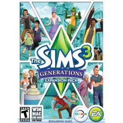 The Sims 3 + Generations Expansion Pack DLC EA Kod Klucz