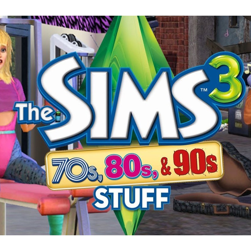 The Sims 3 + 70s, 80s, and 90s Stuff Pack EA Kod Klucz