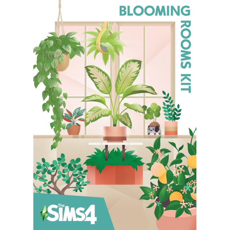 The Sims 4   Blooming Rooms Kit DLC PC EA Kod Klucz
