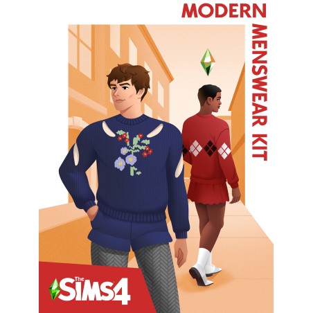 The Sims 4   Modern Menswear Kit DLC PC EA Kod Klucz