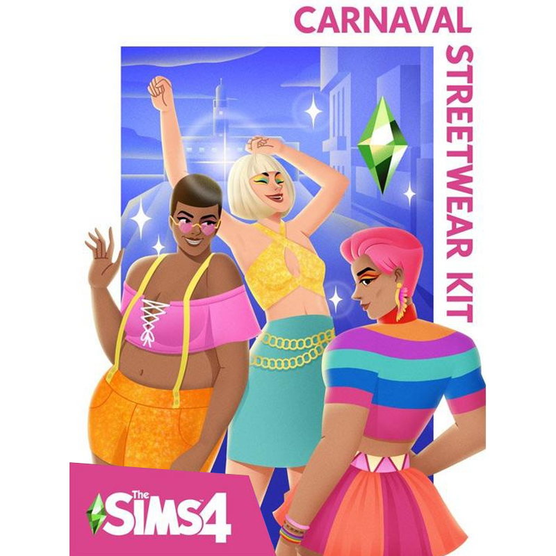 The Sims 4   Carnaval Streetwear Kit DLC PC EA Kod Klucz